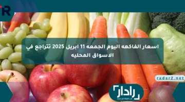 أسعار الفاكهة اليوم الجمعة 11 أبريل 2025 تتراجع في الأسواق المحلية